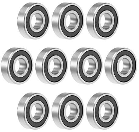 sourcing map 7mm I.D. Miniatur-Kugellager 607z 627z 687z 697z MR117zz 697-2RS (10 Menge)