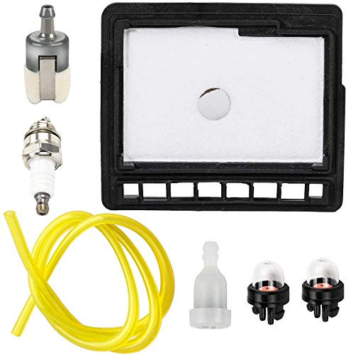 JJDD Lampadina sostitutiva per filtro dell'aria per motosega Echo CS300 CS301 CS303T CS305 CS306 CS340 CS341 CS345 CS346 CS3450 CS3000 CS3400 sostituisci 13031039132, prato Pulitore d'aria di ower