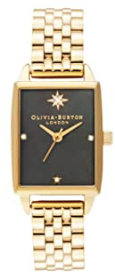 Olivia Burton Analogue Quartz Watch for Women Celestial Collection with Gold Colored Stainless Steel Bracelet - OB16GD60