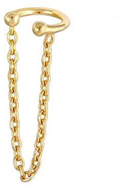 Elli Ohrringe Damen Earcuff Kette Filigran Elegant aus 925 Sterling Silber