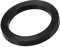 sourcing map Nitrile Rubber Flat Washer 2 Inch DN50 Gasket for Wrench Type Quick Connector, Black