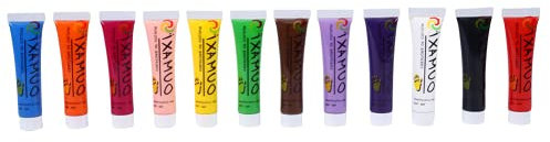 Peinture acrylique pour nail art, tube de peinture pour peinture à ongles imperméable, tube de peinture pour nail art facile à utiliser, non toxique et sans danger pour la famille pour le