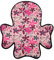 BAMBINIWELT Ersatzbezug Sitzkissen Bezug Auflage für Fahrradsitz kompatibel mit Römer Jockey Design MOD 5 (rosa pinke Blumen)