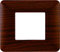 PLACCA IN TECNOPOLIMERO COMPATIBILE CON SERIE BTICINO MATIX 2-3-4-6 MODULI COLORI ASSORTITI (2 MODULI, RADICA)