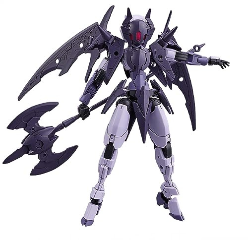 BANDAI SPIRITS 30 mm EXM-E7r Spinnatia (Reaper-Spezifikationen), Maßstab 1:144, farbcodiertes Kunststoffmodell, Schwarz