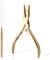 EHDIS Hair Extensions Tools Kit - Stainless Steel Pliers for Hair Apply&Remove Micro Ring Loop and Loop Needle Threader Tool, for Micro Rings Nano beads Styling Accessories, Gold
