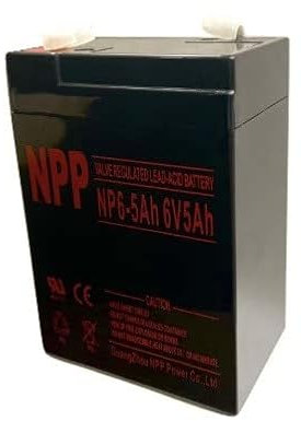NPP Batterie rechargeable 6 V 5 Ah