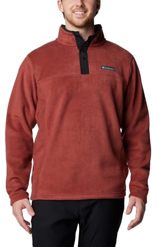 Columbia Men's Steens Mountain Half Snap 2, Spice/Black, S