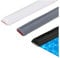 100CM Wet Room Floor Barrier,Bath Dam Seal Trim,Shower Splash Guard Strip,Dam Bathwater Barrier,Shower Floor Water Barrier,Sealant Strip,Door Seal Strip,Bath Edging Sealing Trim(Grey1m)