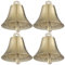 4 Piezas Pequeña Campana De Latón Campanillas De Metal Campanas De Ganado Campanas De y Campanas Pastando Campanas De Cabra Campanas De Vaca Pequeñas Animal Campana De Oveja Cobre