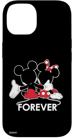 Disney Mickey and Minnie Mouse Silhouettes Forever Hülle für iPhone 14
