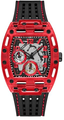Guess GW0499G4 Armbanduhr, Schwarz, Klassisch
