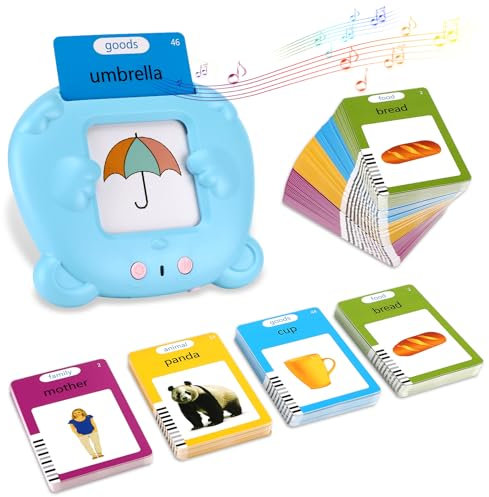 Kasanni Vokabelfreund 112 Fotos 224 Wort Englisch und Sprechende Lernkarten Deutsch Sprechen Lernen Deutsch Lernen füR Kinder Kinderspielzeuggeschenke füR Jungen und MäDchen Im Alter von 2–6 Jahren