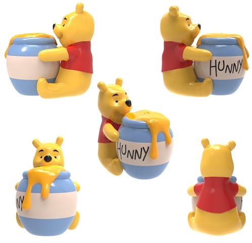 Silver Buffalo Winnie Puuh 3D Salz- und Pfefferstreuer aus Keramik