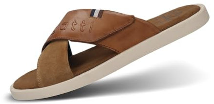 bugatti-Herren-Sandale-321-ART80,cognac/cognac,43