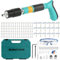 Concrete Nail Gun Kit with 110pcs Round Nails,Steel Nail Gun for Concrete, 5 Speed Adjustable Manual Nail Gun, Portable Nail Wall Fastening Tool