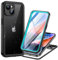 Lanhiem iPhone 14 Plus Case, Waterproof, 360° Outdoor, Shockproof, Dustproof, Armoured with Camera Protection/Built-in