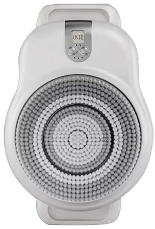 Wall Mounted Back Scrubber, New Electric Back Bath Brush, 360° Automatic Rota-Tion, 2-Speed Adjustment, 18CM Large Brush Head, for Shower, Deep Cleansing