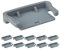 Clip compatibile TELE autostrada PASS (Gancio 2024 Grigio, Confezione da 10)