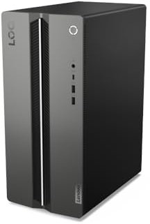 Lenovo LOQ Tower 17IRR9 Intel Core i5-14400F 16 Go de RAM 512 Go SSD NVIDIA GeForce RTX 3050 Windows 11 Home Towe PC - Gris - 90X0002GUK