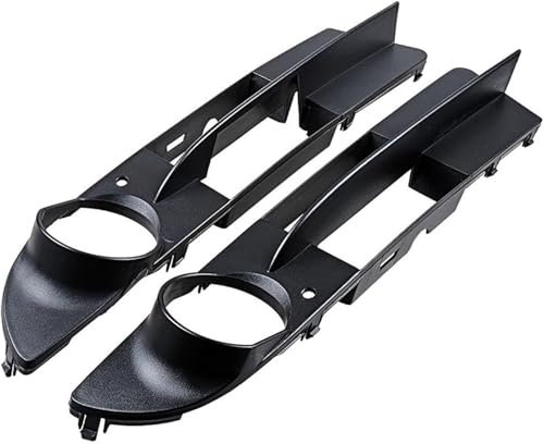 Nebelscheinwerferlampengitter Front Stoßstange Nebel Licht Lampe Kühlergrill Grill Nebel Licht Abdeckung Für BMW E60 Serie 530i(Left and Right)