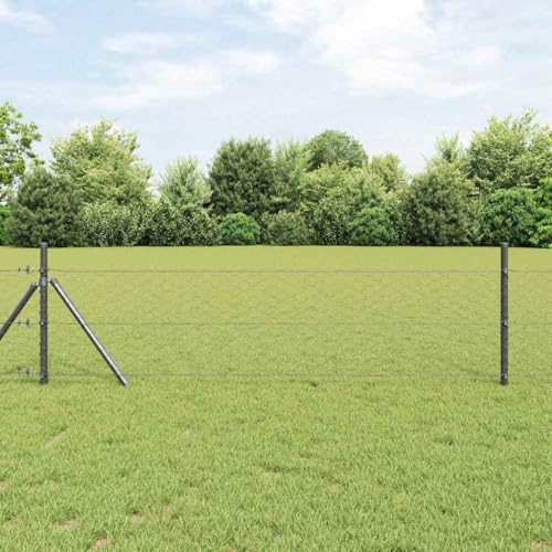 Hexagonzaun Grau 1 x 100 m PVC Gartenzaun Sichtschutz für Terrasse und Außenbereich mit modernem Design und Wetterbeständigkeit