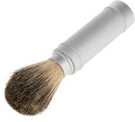 Teruyol Make-up-pinsel Doppelkopf mit Foundationpinsel Puderpinsel Schminkpinsel Blenderpinsel aus Synthetischer Faser Und Aluminiumrohr für Frauen Tägliche