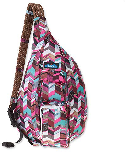 KAVU Unisex-Erwachsene Rope Sling Outdoor-Rucksäcke, Sonnenuntergang Blöcke, Einheitsgröße