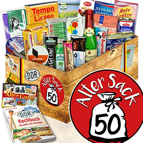Alter Sack 50 / Geburtstagsgeschenk Mann/Ossi Spezialitäten