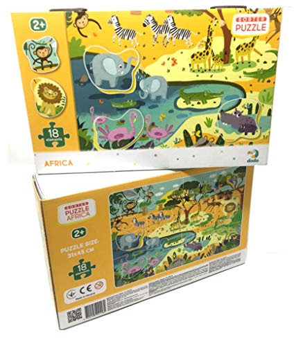 Puzzle SORTER 18 EL. Afrika