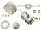 REPORSHOP - Termostato Frigorifico 2 Puertas Compatible con Danfoss Original Standard -27Grados +3Grados 077B7003