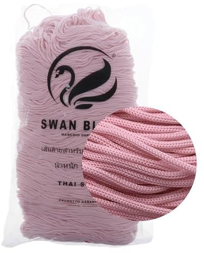 cordini swan black, 500g e assortimento accessori per borse (rosa chiaro)