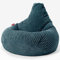 Lounge Pug, Gaming Sitzsack Sessel, Cord Blaugrün