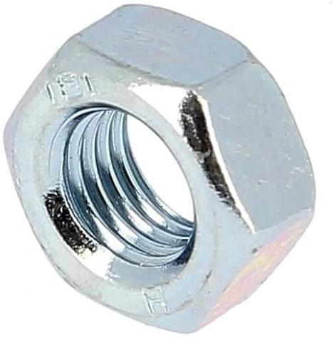 Bricovis Ecrou Hu M10 Pas 125 Zingué DIN 934
