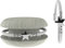 Damen-Armband TOOLATE Kautschuk mit Strass und Charm, Armband Macaron Mignon Schmuck mit Charm Herz Stern Glücksbringer - 100% Made in Italy, Gummi