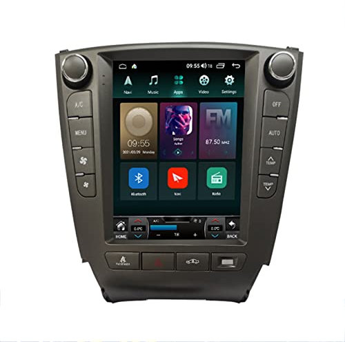 JUXaTECh Autoradio Multimedia-Player-Bildschirm Für Lexus is IS250 IS300 IS350 2005 2006 2007 2008 2009 2010 2011, Android 11 Auto Multifunktions-GPS-Navigation FM AM-System