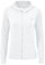 donhobo Running-Jacken für Damen Sportjacke Langarm Trainingsjacke Sweatjacke Yoga Fitness Laufjacke mit Daumenloch (Weiß, XS)