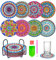 Dream Fun Diamant Painting Kit für Erwachsene Kinder, Mandala Basteln Mädchen 8-12 Jahre Kinder Geburtsgeschenke Frauen Teenager 9 10 11 12 Jahre Bastelset Diamant Malerei Untersetzer