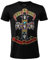 T-shirt Guns N Roses Appetite for Destruction T-shirt Hard Rock Band officiel Maillot album disque vinyle CD unisexe homme femme noir adulte garçon, Noir , XL