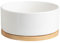 Colcolo Bol chauffant pour animaux de compagnie, chauffe-café électrique à température constante avec tasse en céramique, chauffe-tasse Portable USB, 6.8x14.6cm blanc