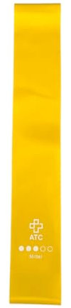 ATC Handels GmbH Fitnessbänder Loop 32x5,8cm in verschiedenen 5 Stärken - 1 oder 5 Stück - Naturlatex - für Kraftsport, Gymnastik - Widerstandsbänder, Sportband, Gymnastikband (1, mittel)