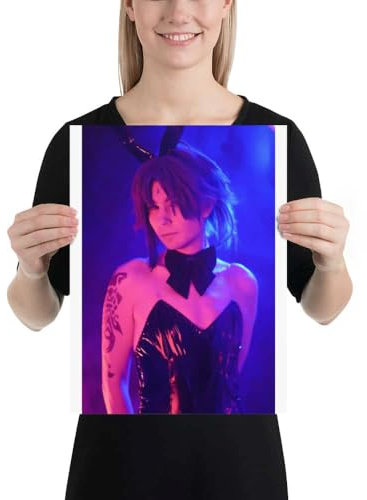 Bunny Xiao Genshin Impact Cosplay Print Bild Poster, 30×40 cm