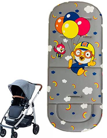 Sitzauflage für s, Kinderwagen, Fahrradanhänger, Atmungsaktiv, Einfache Befestigung, Sommer