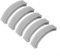 Pipe Cleaner Replacement Sheets, 15MM/22MM Metal Copper Pipe Cleaner Metal Pipe Cleaning Brush for Drill Plumbing Deburring Polishing Tools Electric Drill Pipe Cleaner Deburring Tool (15MM+22MM)