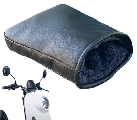 Gants d'hiver de moto, moufles de guidon de vélo | Couverture de guidon de moto réfléchissante, manchons de main de moto - Housse de protection de guidon d'hiver, chauffe-guidon, gants pour temps