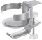 Pinza portavasos de oficina portavasos de escritorio de aleación de aluminio, portavasos giratorios de 360 °, accesorios de escritorio de juegos, soporte de casco debajo de la oficina para oficina