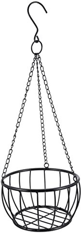 FONDOTIN Verdicktes Material Eisen Schmiedeeisen Hängekörbe Dekorative Pflanze Display Rack