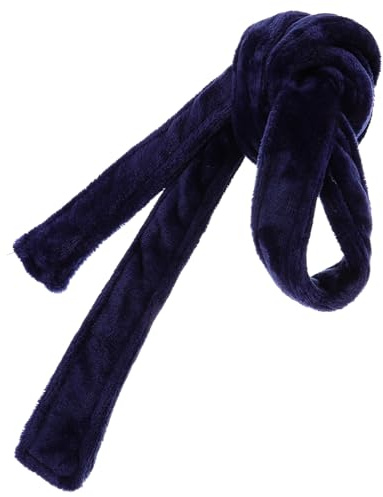 ANDRESLAD Flannel Robe Belt Replacement Robe Belt Hotel Bathrobe Dressing Gown Cord Thick Fleece Spa Use Navy