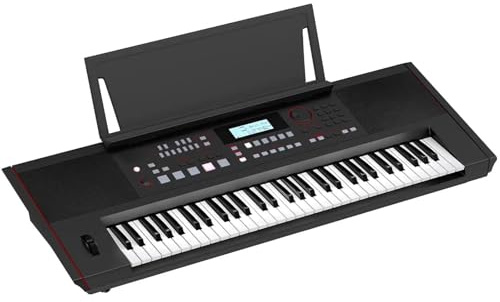 Musical Keyboard For Beginner Electronic Arranger Keyboard Easy To Use Stereo Speakers Professional Sounds Mic Input Auto A