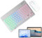 Backlit Wireless Keyboard and Mouse Sets - Rainbow Lighting Keyboard and Mouse, 7 Colors Illuminated Wireless Keyboard, Ergonomic Quiet Design | Backlit Keyboard for Wireless Keyboard